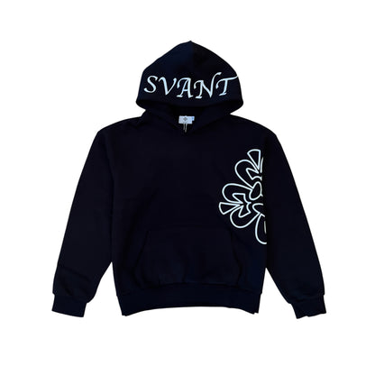 MIDNIGHT BLACK HOODIE